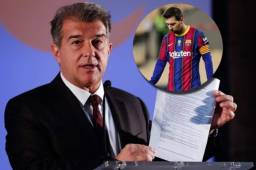 Laporta afirma que los contratos de Messi no tienen en la ruina al Barcelona y todo ha sido por culpa de Bartomeu.