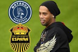 Ronaldinho llega a Honduras el viernes 28 de julio y el 30 jugará con Real España y Motagua.