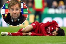 Klopp aseguró que Salah no jugará la vuelta ante Barcelona tras recibir un fuerte golpe en su cabeza el pasado viernes.