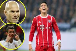 James Rodríguez tiene un pasado bastante exitoso con la camiseta del Real Madrid.