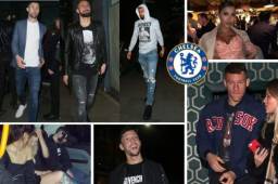 Los futbolista del Chelsea se fueron de fiesta en su día libre y levantaron polémica en la ciudad de Londres por su estado luego de varios 'tragos'. Aquí los futbolistas que asistieron a la celebración.