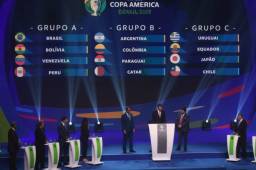 Este jueves se ha sorteado en Brasil los grupos para la Copa América 2019.