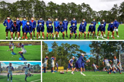 La Selección Sub-20 de Honduras se ha estado preparando en Siguatepeque y este día se mide en amistoso ante la escuadra de El Salvador.