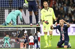 Keylor Navas ha encajado su primera derrota como arquero del PSG.