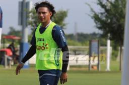 Carlos 'Mango' Sánchez confía que Honduras conseguirá un triunfo este martes ante Guayana Francesa en el BBVA Compass Stadium de Houston. Foto Ronald Aceituno