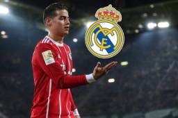 James Rodríguez podría regresar al Real Madrid que dirigirá Julen Lopetegui.
