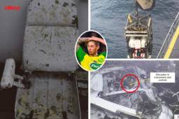 El informe final de la investigación del caso Emiliano Sala reveló nuevas fotografías de partes halladas de cómo quedó la aeronave en el fondo del Canal de la Mancha.