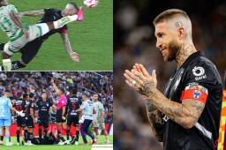 Sergio Ramos habló de todo lo que vivió en el partido contra Santos Laguna.