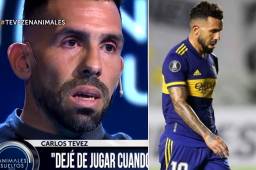 Carlos Tévez, entre lágrimas, revela por qué se retira del fútbol: ‘‘Me levanté y dije: ‘no juego más’; perdí a mi fan número uno’’