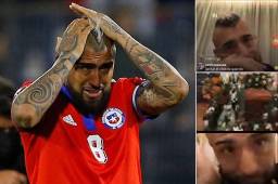 Doloroso: Arturo Vidal no pudo viajar a Chile por el Flamengo y así tuvo que darle el último adiós a su padre