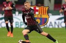 Gerard Deulofeu juega en el AC Milan a préstamo por parte del Everton.
