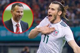 Bale anotó triplete en el debut de Giggs como entrenador de Gales.