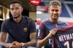 Semedo hizo las paces con Neymar antes de que el brasileño se marchara a Francia.