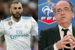 Karim Benzema ha salido al paso en las redes sociales tras unas declaraciones del presidente de la Federación de su país.