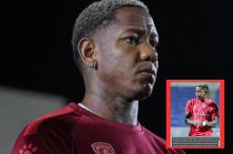 El delantero hondureño dice haber aprendido mucho en Arabia y expresó su tristeza tras no poder conseguir el ascenso con su equipo