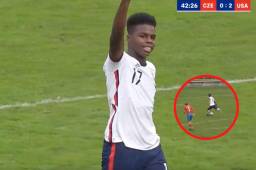 Keyrol Figueroa hizo su primer tanto con la camiseta de los Estados Unidos.