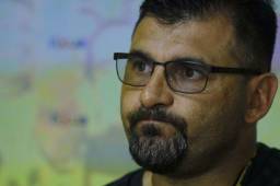 Martín García ya piensa en el duelo del miércoles en Tegucigalpa.