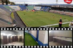 El estadio Nacional Tiburcio Carías Andino de Tegucigalpa ha recibido remodelaciones en su baños.