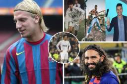 Este domingo se vivirá una nueva edición del Clásico Español entre Barcelona vs Real Madrid. Muchos jugadores han disputado el encuentro y quizás no los recuerdas, aquí te mostramos algunos.