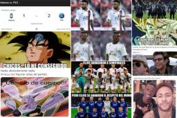 Aunque fue el mejor jugador del partido, Neymar demostró un gran falta de definición ante el Atalanta y los memes lo comparan con su compatriota del Real Madrid.