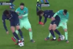Las cámaras se fueron con la enorme jugada de Rabiot frente a Messi. m
