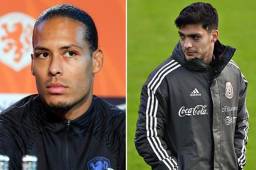 Van Dijk insinuó que no conocía a Raul Jiménez a pesar de que el mexicano es su rival en la Premier League.