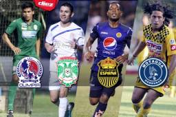 Te sacamos una lista de 30 futbolistas que fueron fichados por Olimpia, Motagua, Marathón y Real España y al final no rindieron, siendo una total decepción. ¡A varios ni los recuerdan!