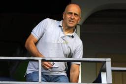 Fabián Coito, técnico de la Selección de Honduras, sigue observando jugadores de Liga Nacional. Foto David Romero