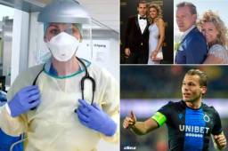 El mediocampista se consagró campeón con el Brujas en Bélgica, pero asegura que lo único que le importa es la salud de su pareja. Esta es su conmovedora historia.