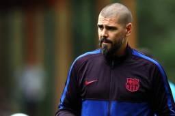 Víctor Valdés dirige en la tercera división del fútbol de España al UA Horta.