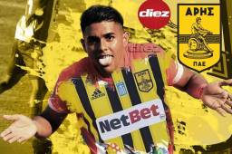 El Aris FC, el equipo donde Luis Palma jugará en la Superliga de Grecia.