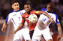 Honduras le ganó 3-1 a Trinidad y Tobago en el partido de la primera vuelta disputado en San Pedro Sula.
