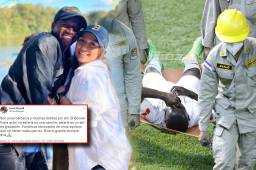 Ivani Reyes, esposa de Boniek García, se pronunció en Twitter por las críticas contra el futbolista tras salir lesionado.