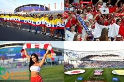 Las mejores fotos del gran ambiente que se ha vivido este domingo durante la jornada mundialista.