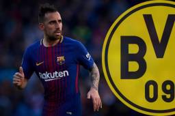 Paco Alcácer podría dejar el Barcelona para mudarse a la Bundesliga.