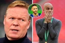 Koeman responde a las palabras de Guardiola sobre Neymar.