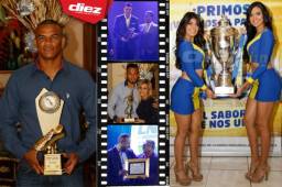 Liga Nacional premió a los más destacados de la temporada 2016-17 y tras ello presentó la Copa que se llevará el campeón del Apertura 2017. Estas son las imágenes. Fotos Delmer Martínez