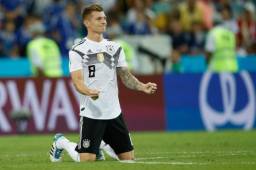 La selección de Alemania se disculpó con Suecia por el festejo de algunos de sus jugadores tras el gol de Toni Kroos. Foto AFP