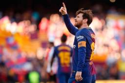 Messi es el máximo anotar del fútbol español con 25 tantos.