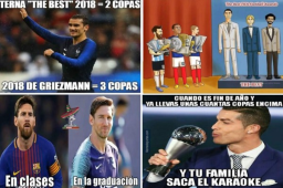 La no presencia de Lionel Messi y Cristiano Ronaldo a desatado burlas. A continuación los mejores memes antes de la gala del premio The Best en Londres.