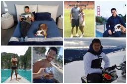 El hondureño Roger Espinoza es uno de los legionarios que mejor vida se da. Tras finalizar su temporada se embarca en viajes a Oceanía, África, Asia y Oriente Medio.