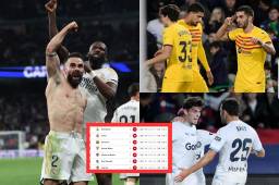 Tabla de LaLiga de España: Real Madrid se mantiene en la cima, Barcelona no da tregua por la pelea en el liderato...¿Y el Girona?