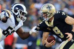 En uno de los mejores encuentros de la temporada los Santos le quitaron el invicto a los Rams