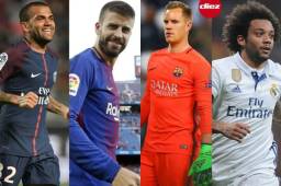 El lateral derecho del PSG, Dani Alves, dio a conocer su once ideal en donde figuran jugadores del Barcelona y Real Madrid. El brasileño no tiene dudas que de eligió a los mejores para su equipo.