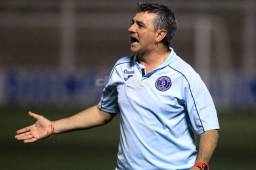 Luego del triunfo ante UPNFM, Diego Vázquez se mostró ilusionado de cara a lo que viene para Motagua. Fotos Ronald Aceituno