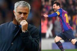 Mourinho destacó que con Cristiano Ronaldo afuera de la Champions League, el Balón de Oro se lo llevará Messi.
