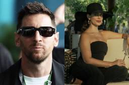 Lionel Messi estuvo en la Fórmula 1 y sorprendió con su reacción a una actriz colombiana.
