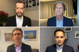 Panel del programa la última Palabra que se transmite por Fox Sports