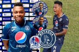 Bayron Méndez y Elmer Güity fueron campeones con el Olimpia en tres ocasiones y ahora visten la camisa motagüense.