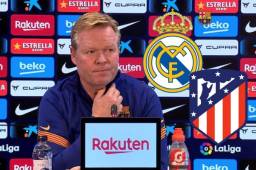 Ronald Koeman quiere que el Real Madrid gane el derbi ante el Atlético en el Di Stéfano.